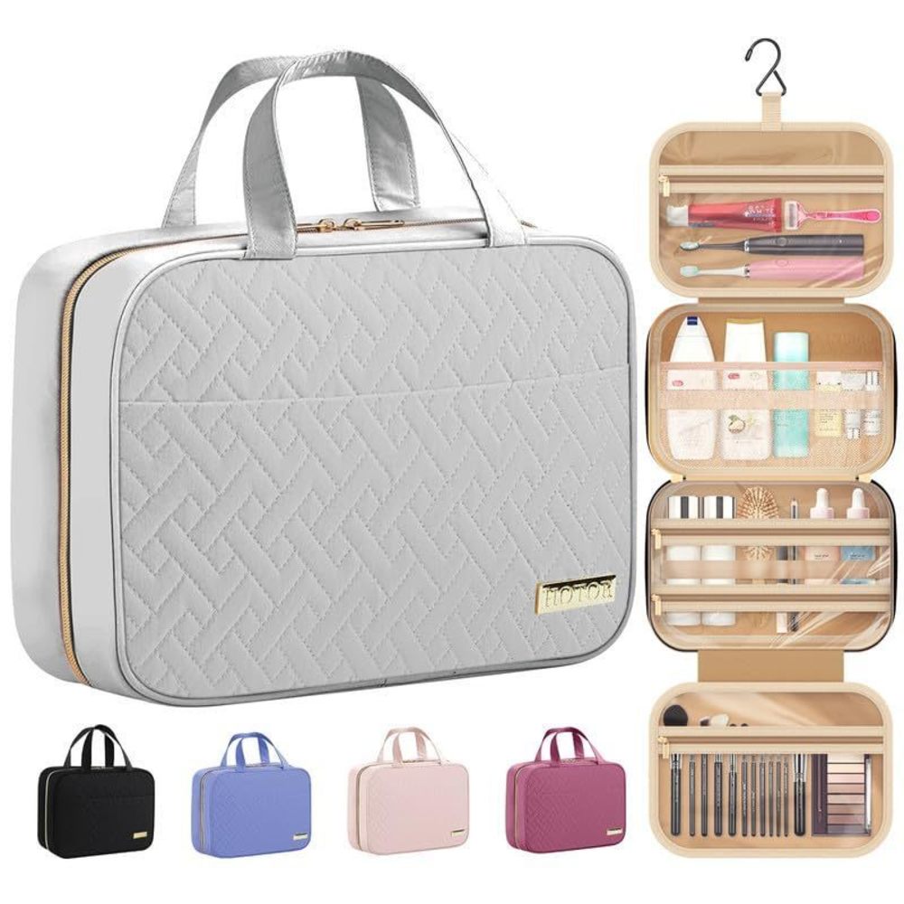 Travel Toiletry Bag W/hanging Hook - Spacious Toiletry Bag Essentials For🦖